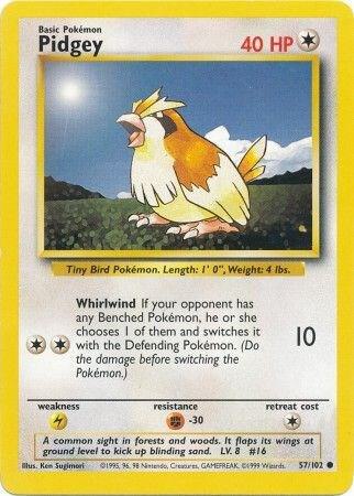 Pidgey (57/102) [Base Set - Unlimited]
