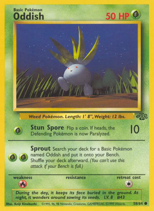 Oddish (58/64) [Jungle - Unlimited]