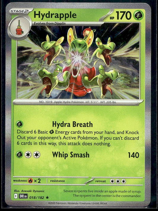 Hydrapple - 018/182 SV10: Destined Rivals Holo LP