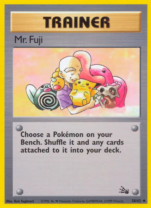 Mr. Fuji (58/62) [Fossil - Unlimited]