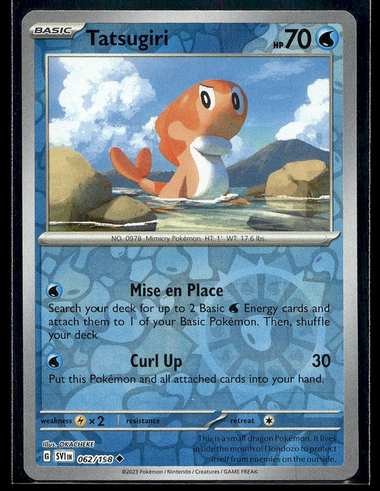 Tatsugiri 062/198 SV01: Scarlet & Violet Base Set Reverse Holo LP
