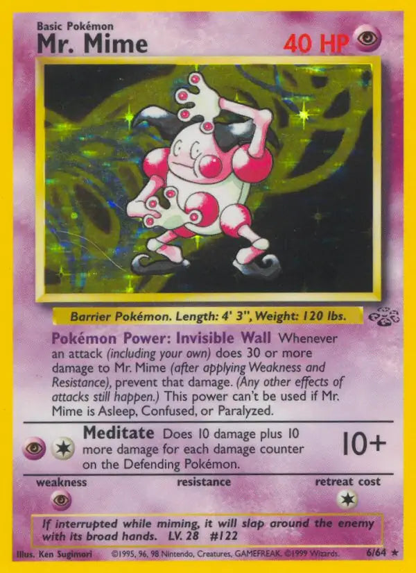 Mr. Mime (6/64) [Jungle - Unlimited]