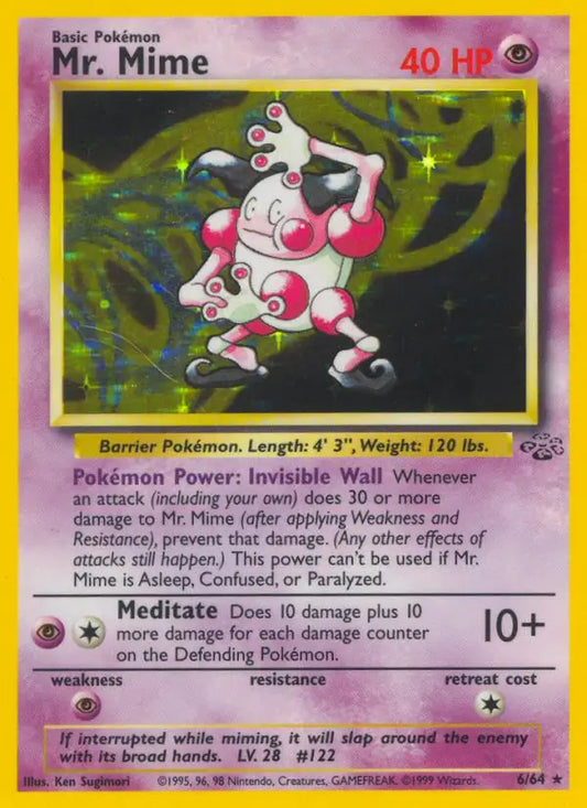 Mr. Mime (6/64) [Jungle - Unlimited]