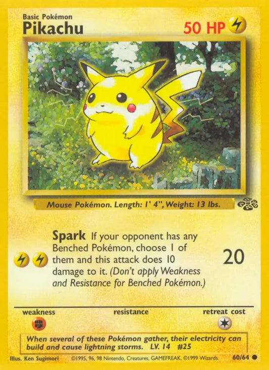 Pikachu (60/64) [Jungle - Unlimited]