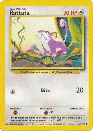 Rattata (61/102) [Base Set - Unlimited]