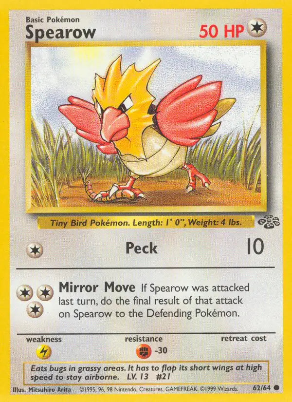 Spearow (62/64) [Jungle - Unlimited]