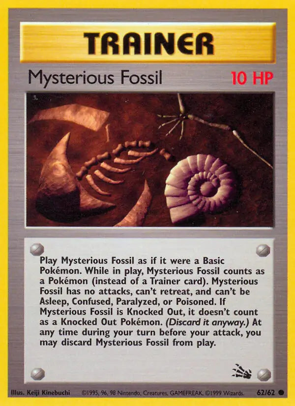 Mysterious Fossil (62/62) [Fossil - Unlimited]