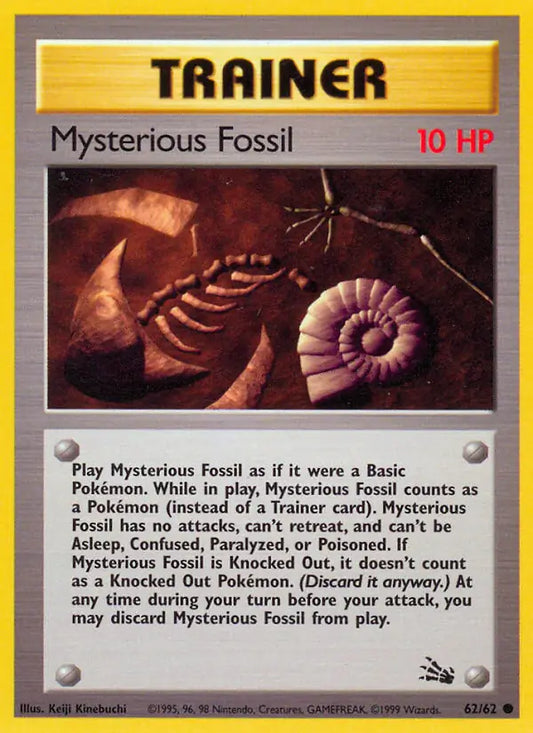 Mysterious Fossil (62/62) [Fossil - Unlimited]