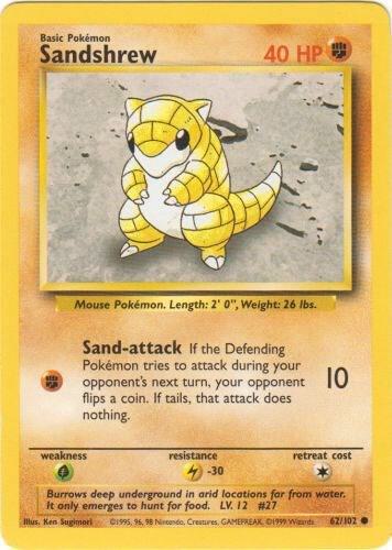 Sandshrew (62/102) [Base Set - Unlimited]