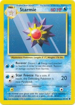 Starmie (64/102) [Base Set - Unlimited]