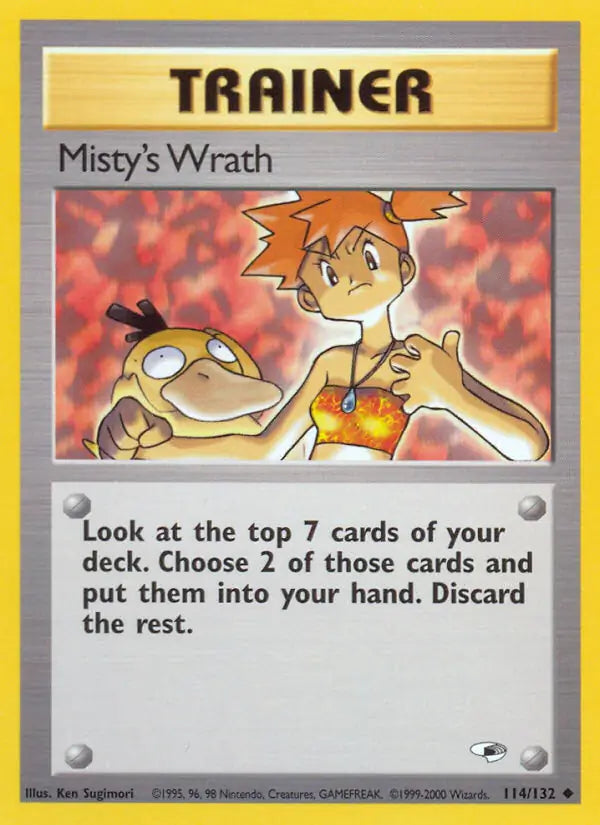 Misty's Wrath 114/132 Gym Heroes [Unlimited]