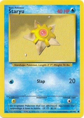 Staryu (65/102) [Base Set - Unlimited]