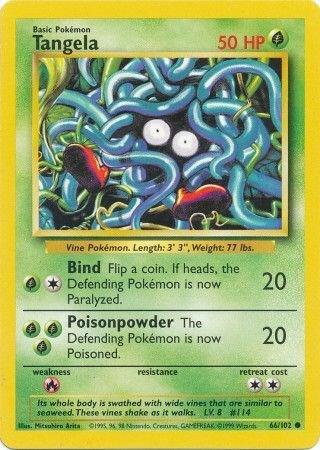 Tangela (66/102) [Base Set - Unlimited]