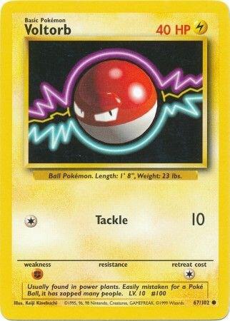 Voltorb (67/102) [Base Set - Unlimited]