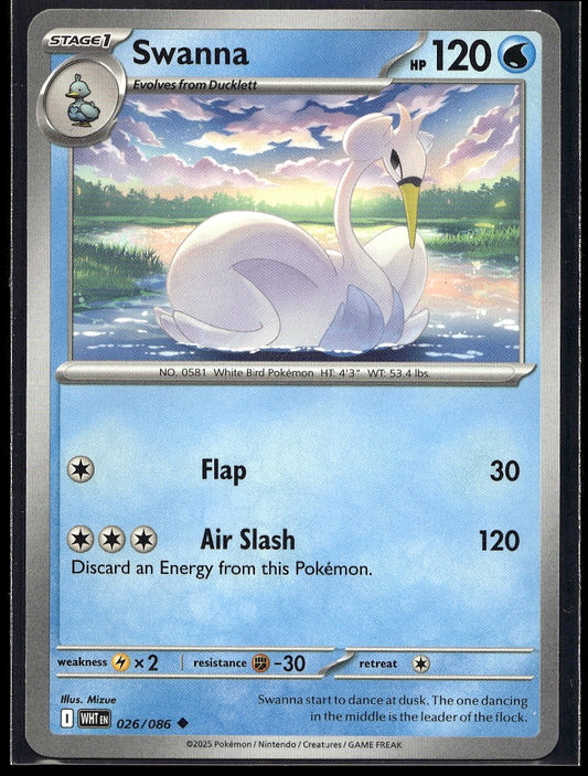 Swanna 026/086 SV: White Flare LP