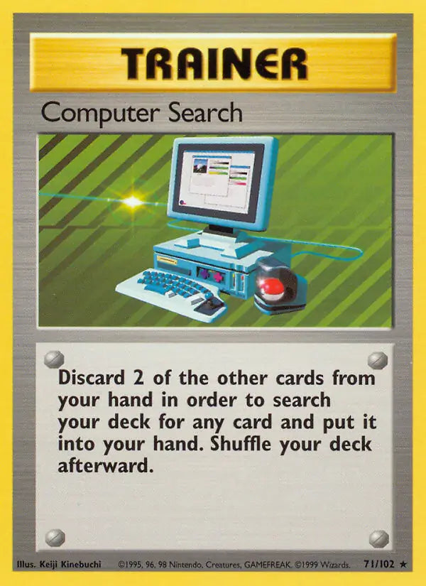 Computer Search (71/102) [Base Set - Unlimited]