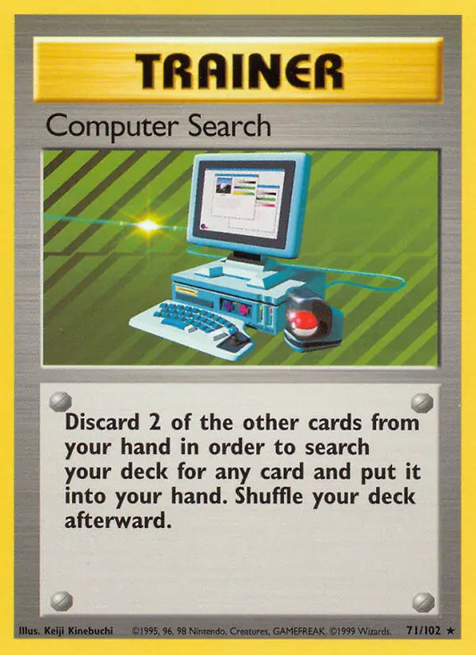 Computer Search (71/102) [Base Set - Unlimited]