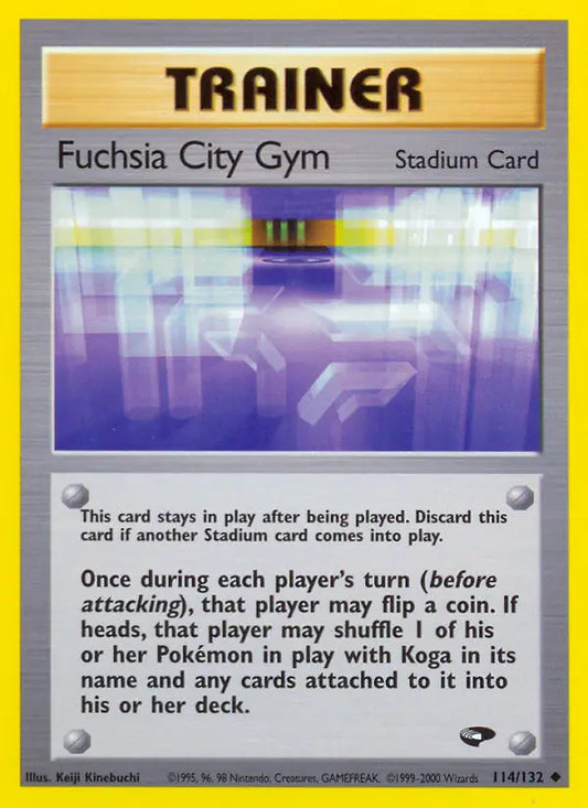 Fuchsia City Gym 114/132 Gym Challenge [Unlimited]
