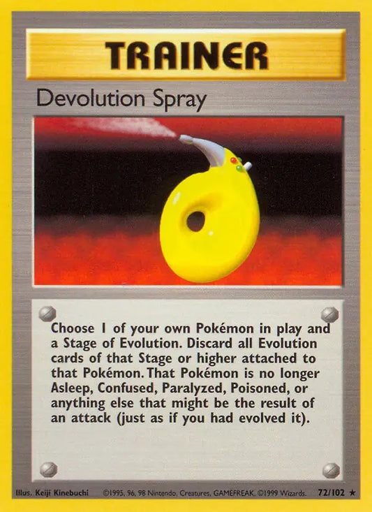 Devolution Spray (72/102) [Base Set - Unlimited]
