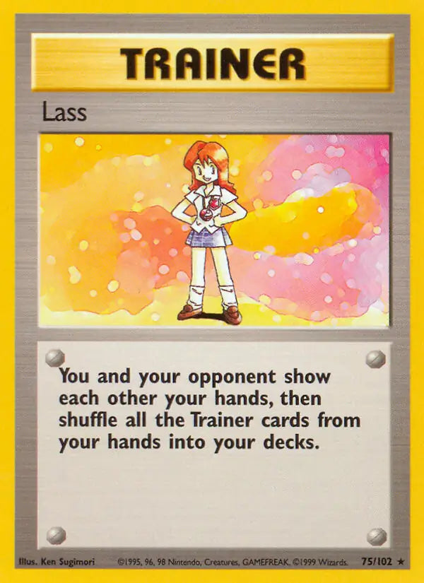 Lass (75/102) [Base Set - Unlimited]