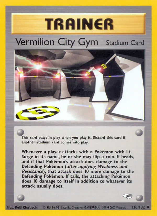 Vermilion City Gym 120/132 Gym Heroes [Unlimited]