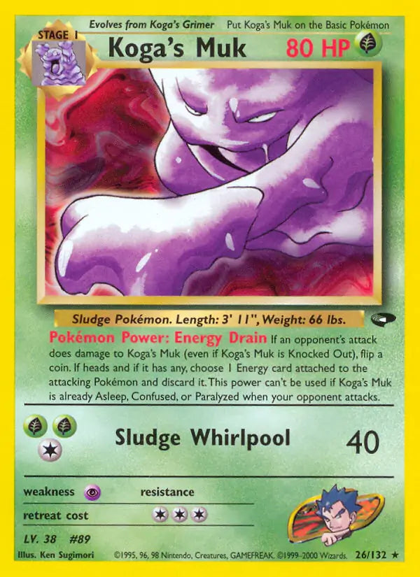Koga's Muk 026/132 Gym Challenge [Unlimited]