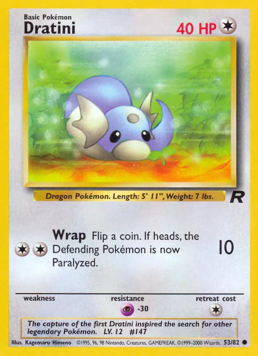 Dratini 53/82 Team Rocket