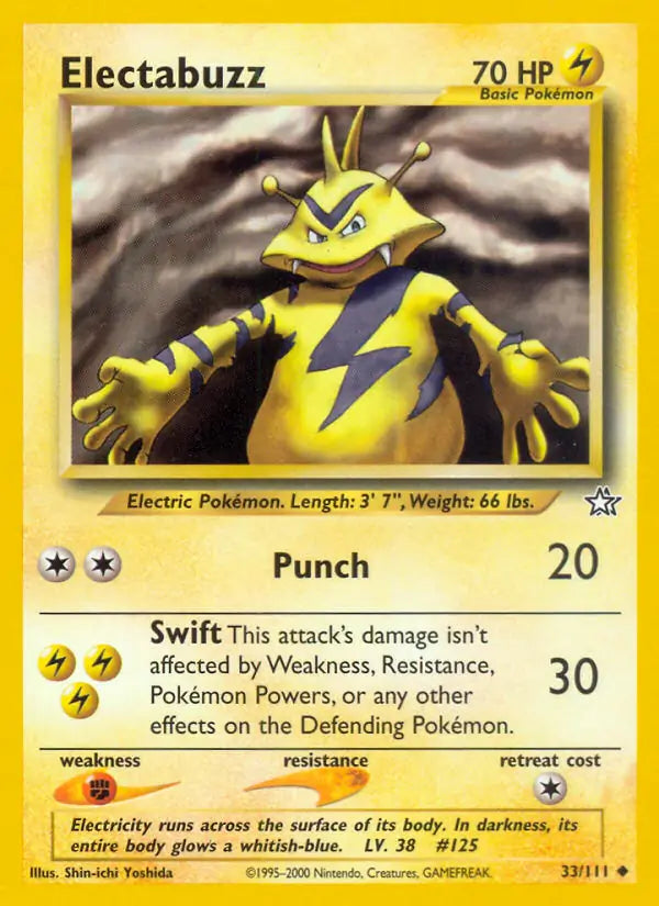 Electabuzz 033/111 Neo Genesis [Unlimited]