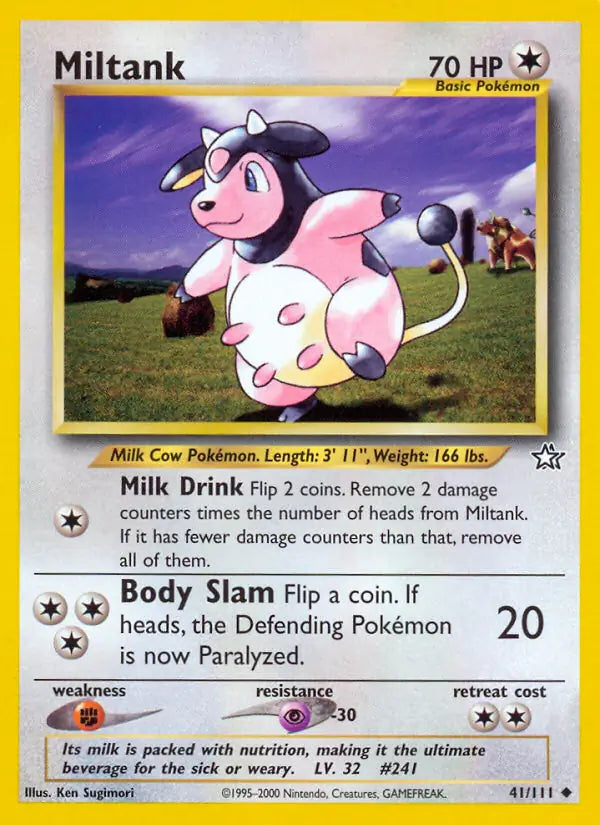 Miltank 041/111 Neo Genesis [Unlimited]