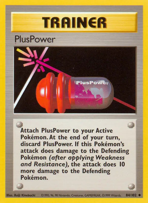 Plus Power (84/102) [Base Set - Unlimited]