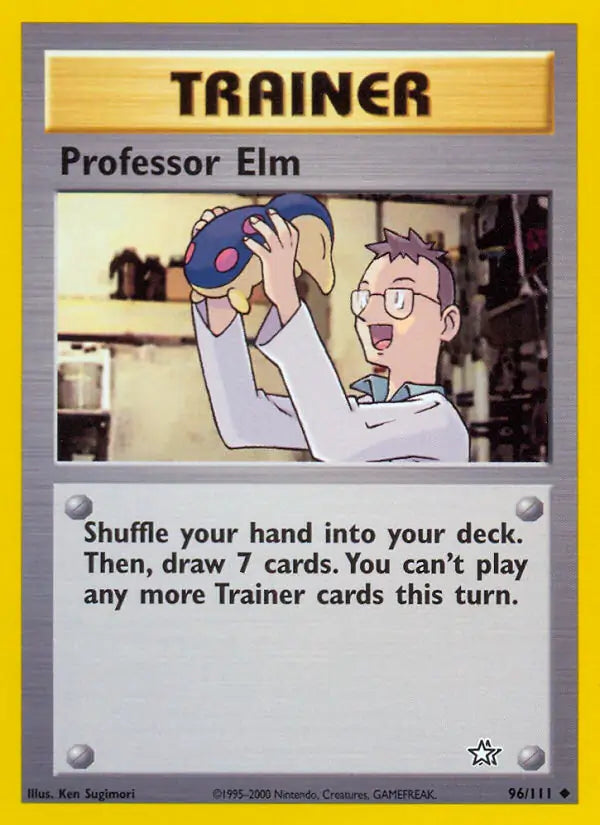 Professor Elm 096/111 Neo Genesis [Unlimited]