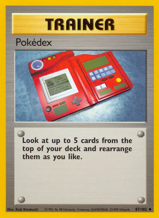 Pokedex (87/102) [Base Set - Unlimited]