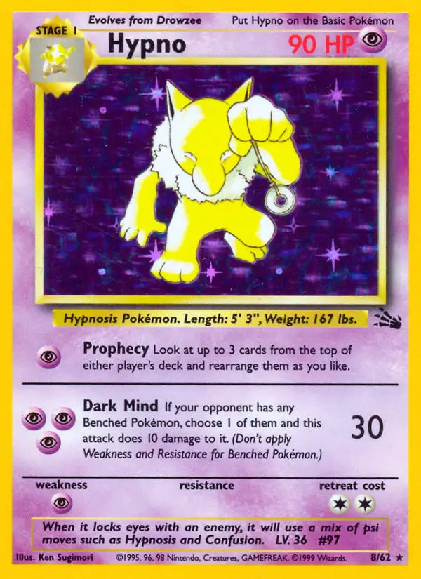 Hypno (8/62) [Fossil - Unlimited]