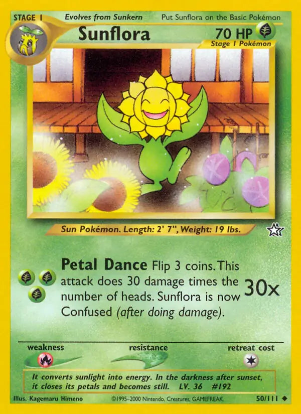Sunflora 050/111 Neo Genesis [Unlimited]