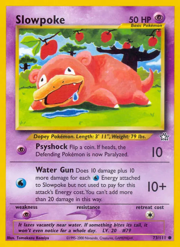 Slowpoke 073/111 Neo Genesis [Unlimited]