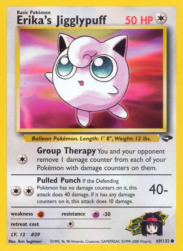 Erika's Jigglypuff 069/132 Gym Challenge [Unlimited]