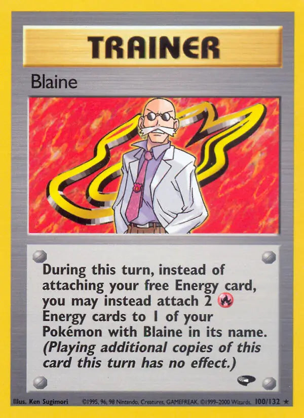Blaine (100) 100/132 Gym Challenge [Unlimited]