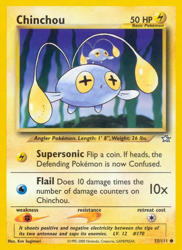 Chinchou 055/111 Neo Genesis [Unlimited]