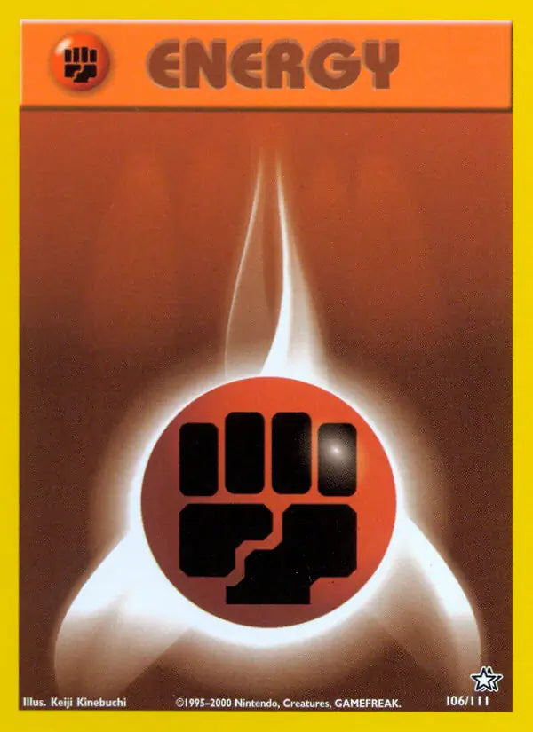 Fighting Energy 106/111 Neo Genesis [Unlimited]