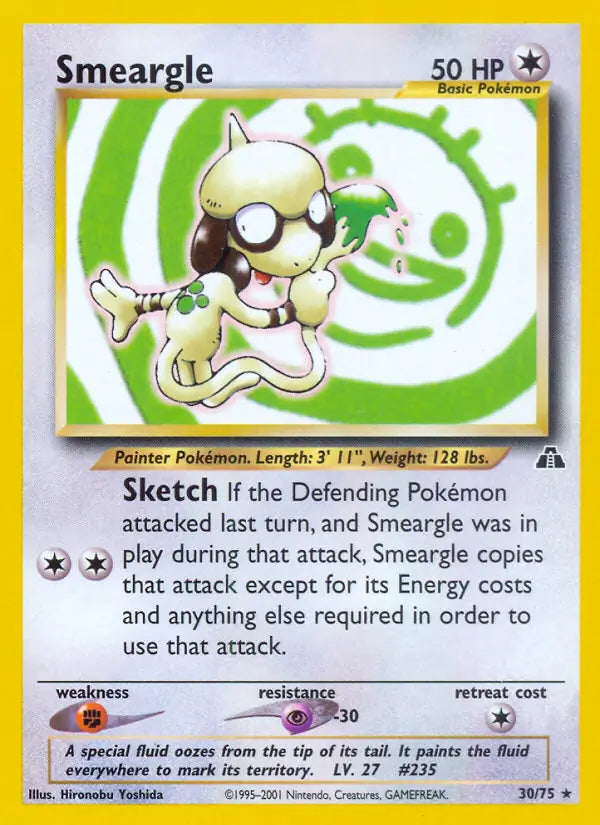 Smeargle 30/75 Neo Discovery [Unlimited]