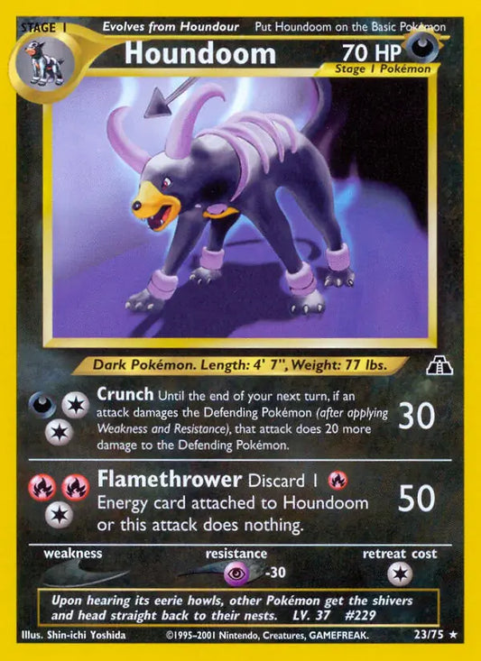 Houndoom 23/75 Neo Discovery [Unlimited]