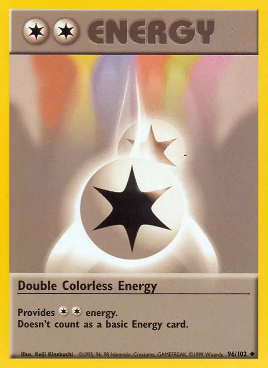 Double Colorless Energy (96/102) [Base Set - Unlimited]