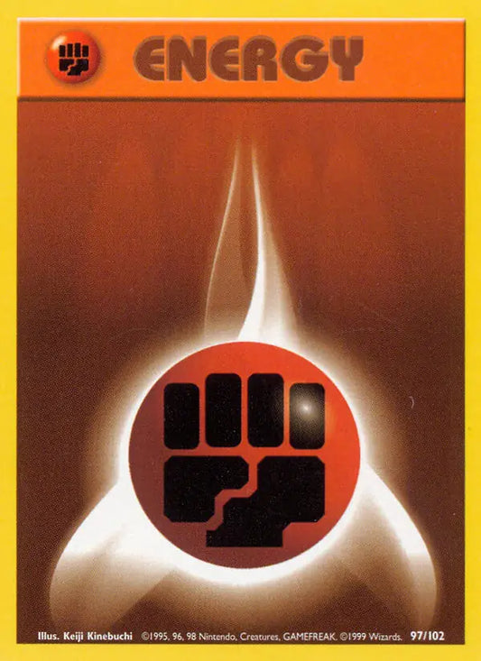 Fighting Energy (97/102) [Base Set - Unlimited]