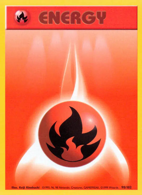 Fire Energy (98/102) [Base Set - Unlimited]