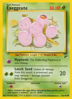 Exeggcute 074/130 Base Set 2