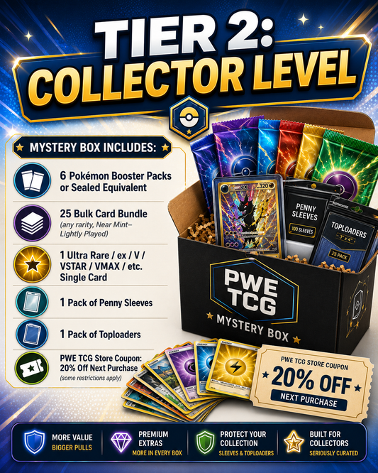 PWE TCG Monthly Pokemon Mystery Box - Collector Level