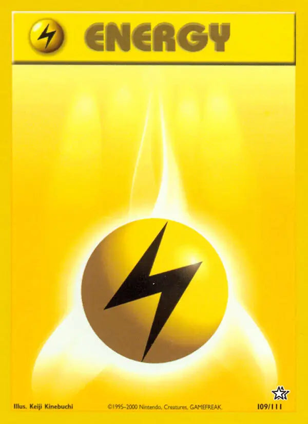 Lightning Energy 109/111 Neo Genesis [Unlimited]