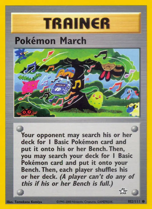 Pokemon March 102/111 Neo Genesis [Unlimited]