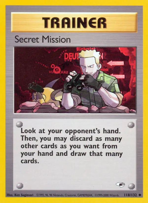 Secret Mission 118/132 Gym Heroes [Unlimited]