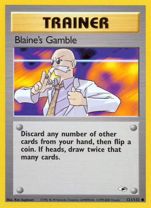 Blaine's Gamble 121/132 Gym Heroes [Unlimited]
